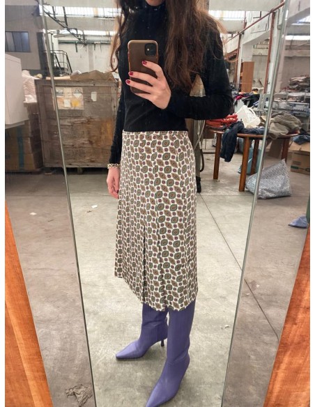 Gonna plissé sartoriale