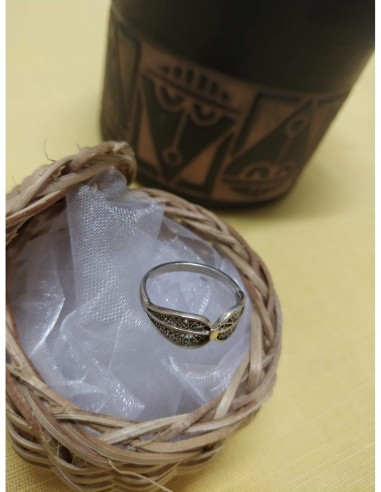 Anello in argento filigrana