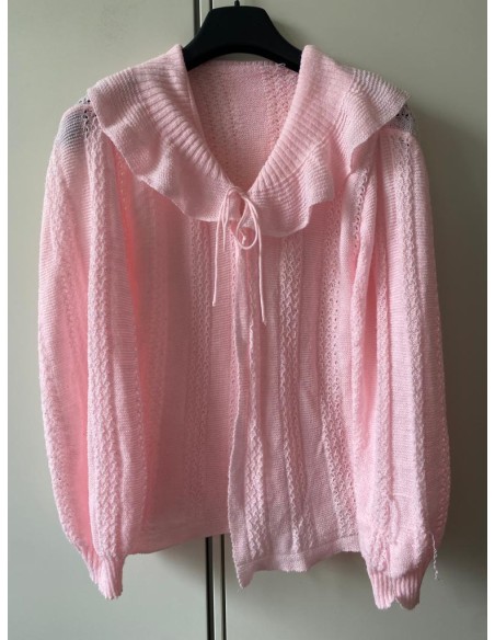 Maglione rosa handmade