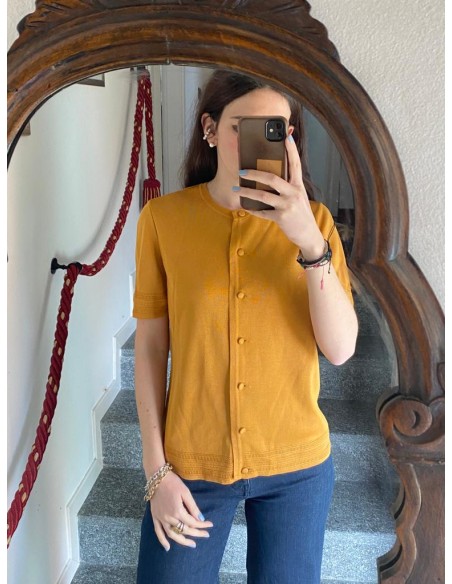 Camicia color senape