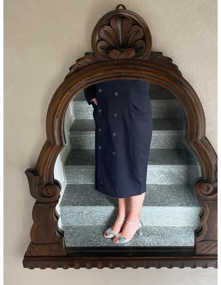 Vestito sartoriale come un blazer