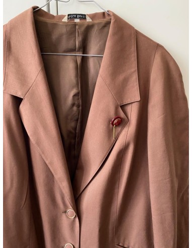 Giacca in lana marrone