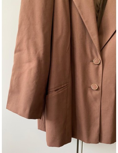 Giacca in lana marrone