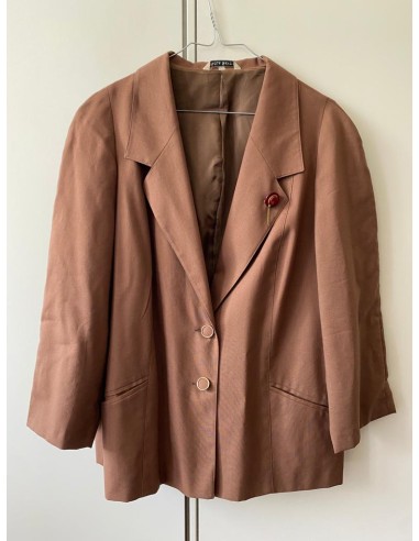 Giacca in lana marrone