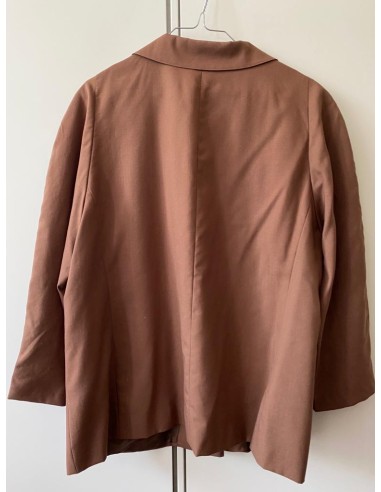 Giacca in lana marrone