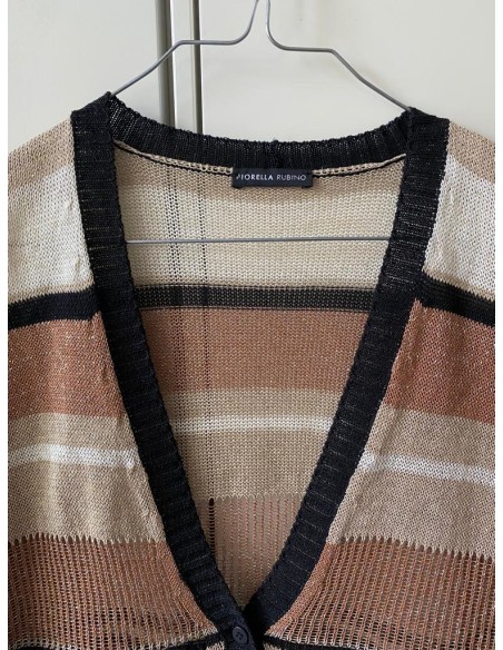 Maglia Fiorella Rubino in lurex