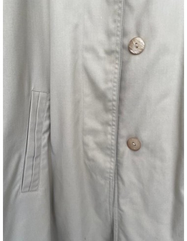 Trench beige imbottito