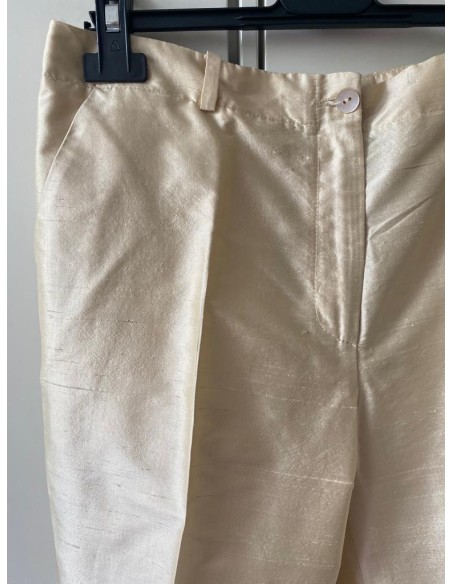 Pantalone B.A. in seta