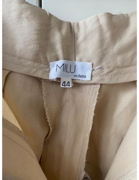 Morbidi pantaloni beige