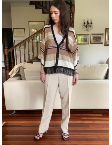 Morbidi pantaloni beige