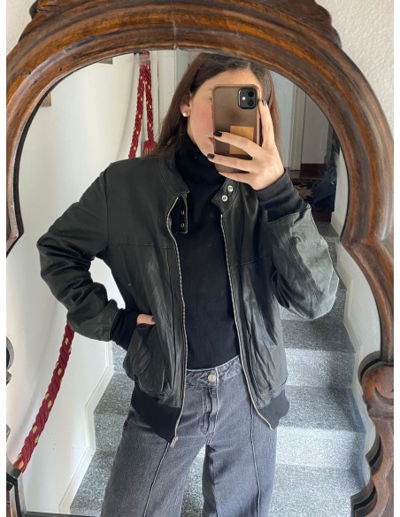 Giubbino in pelle