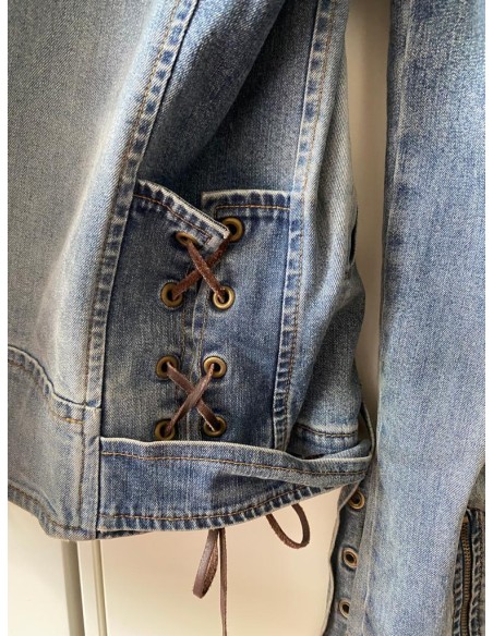 Chiodo in jeans Laltramoda