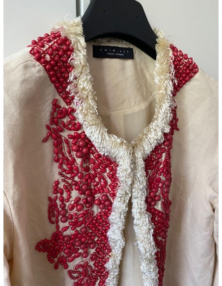 Giacca Twin-Set con applicazioni